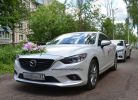Свадебный кортеж Mazda-6 (более 10 авто) (4 фотографии)