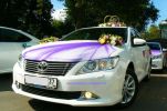 Свадебный кортеж Toyota Camry. Прокат украшений. (4 фотографии)