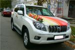Кортеж для свадьбы Toyota Land Cruiser Prado 150 фотография